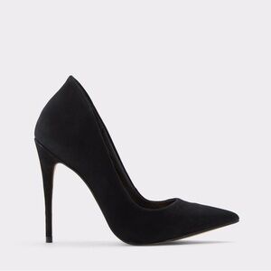 Aldo Cassedy, size 10, black stiletto heel 4.25”